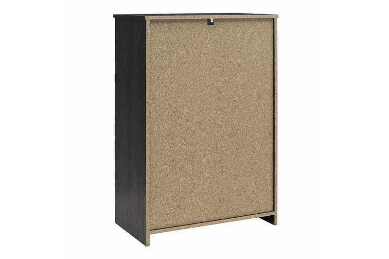 Byrå BrEZ 71x40x102 cm, Svart ek - 71x40x102 cm, Svart ek - Förvaring - Förvaringsmöbler - Byrå