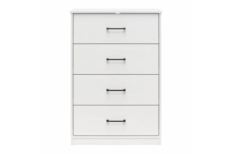 Byrå BrEZ 71x40x102 cm, Vit - 71x40x102 cm, Vit - Förvaring - Förvaringsmöbler - Byrå