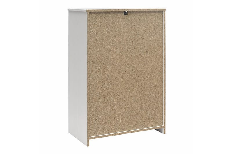 Byrå BrEZ 71x40x102 cm, Vit - 71x40x102 cm, Vit - Förvaring - Förvaringsmöbler - Byrå