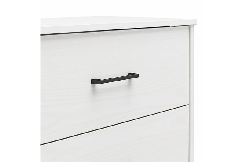 Byrå BrEZ 71x40x102 cm, Vit - 71x40x102 cm, Vit - Förvaring - Förvaringsmöbler - Byrå