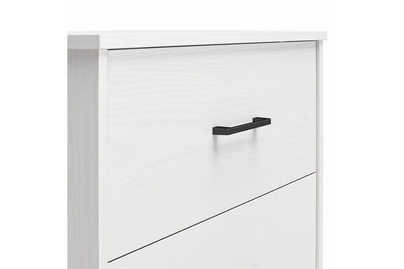 Byrå BrEZ 71x40x126 cm, Vit - 71x40x126 cm, Vit - Förvaring - Förvaringsmöbler - Byrå