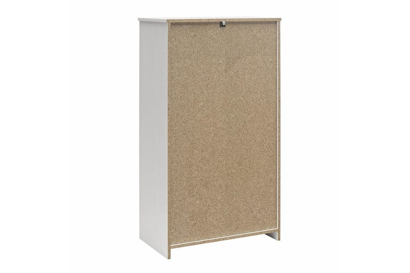 Byrå BrEZ 71x40x126 cm, Vit - 71x40x126 cm, Vit - Förvaring - Förvaringsmöbler - Byrå