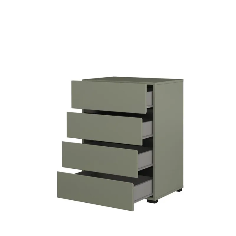 Byrå Cross med 4 lådor - Grön - Förvaring - Förvaringsmöbler - Byrå