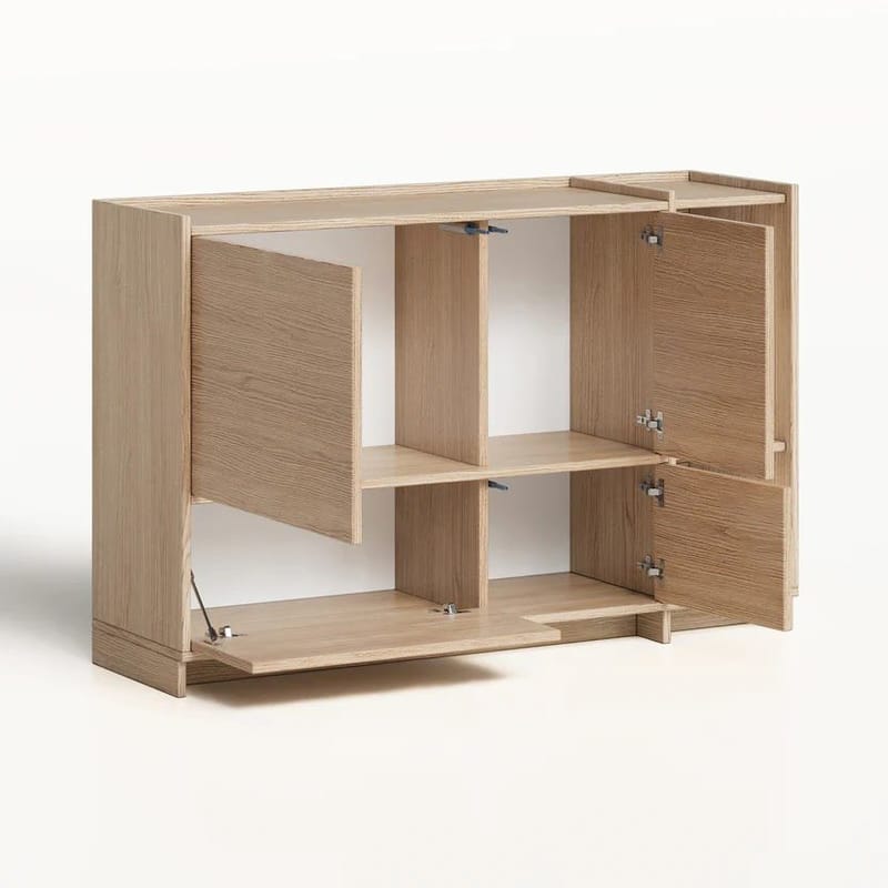 Byrå Deyloris 138 cm - ljust naturträ - Förvaring - Förvaringsmöbler - Skänkar & sideboards