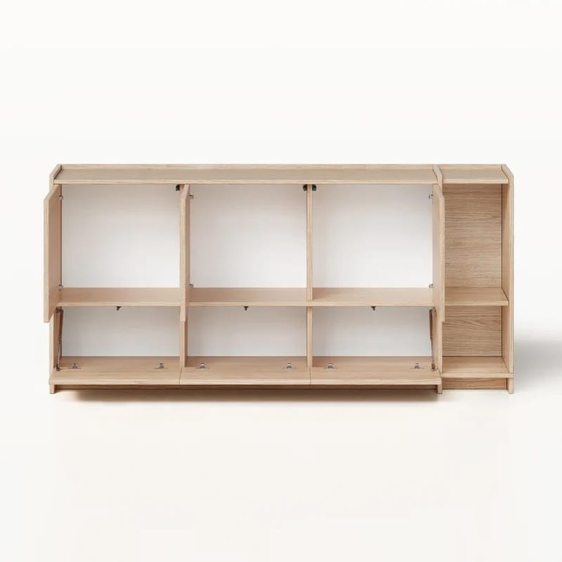 Byrå Deyloris 190 cm - ljust naturträ - Förvaring - Förvaringsmöbler - Skänkar & sideboards