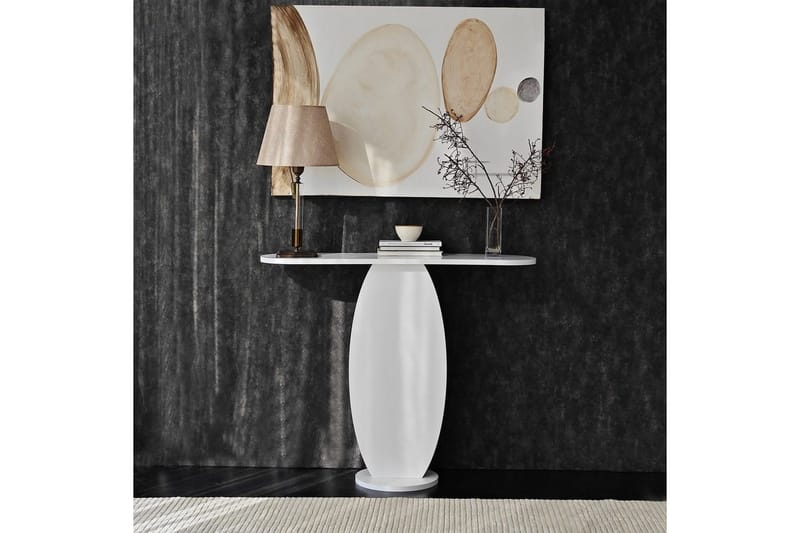 Byrå Ellittica Vit - Vit - Förvaring - Förvaringsmöbler - Skänkar & sideboards