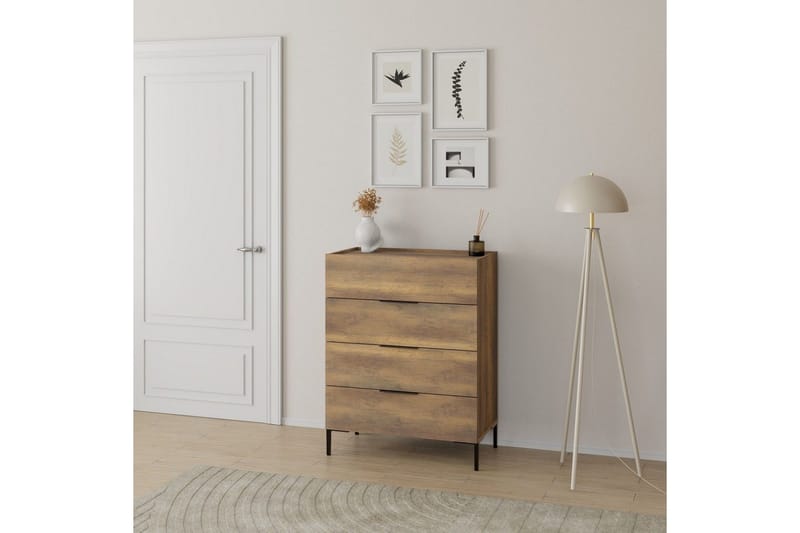 Byrå Matul Valnöt - Valnöt - Förvaring - Förvaringsmöbler - Byrå