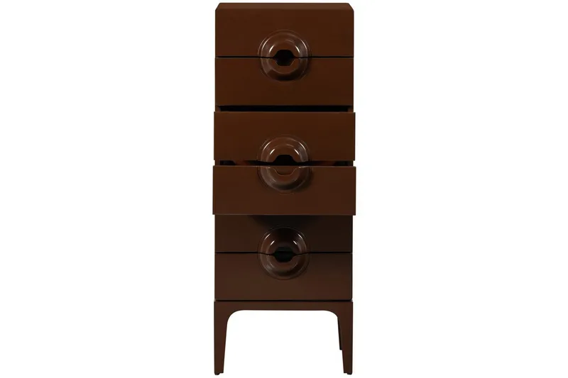 Byrå Merge - Brun/Röd - Förvaring - Förvaringsmöbler - Byrå