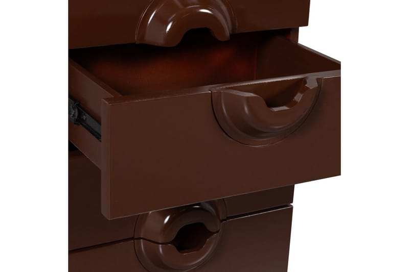 Byrå Merge - Brun/Röd - Förvaring - Förvaringsmöbler - Byrå