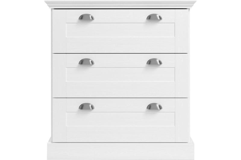 Byrå Motala 75x35x80 cm, Vit - 75x35x80 cm, Vit - Förvaring - Förvaringsmöbler - Byrå