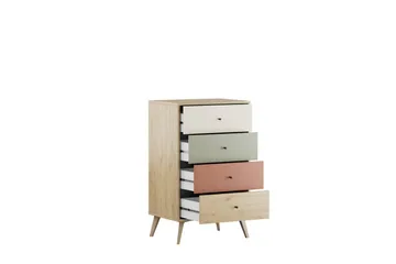 Byrå Stoneveil Multicolor - Multifärgad - Förvaring - Förvaringsmöbler - Byrå