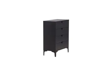 Byrå Piring - Svart, 40x78x98 - Förvaring - Förvaringsmöbler - Byrå