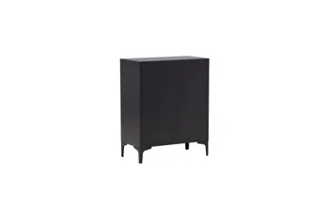 Byrå Piring - Svart, 40x78x98 - Förvaring - Förvaringsmöbler - Byrå