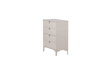 Byrå Piring - Beige, 40x78x98 - Förvaring - Förvaringsmöbler - Byrå