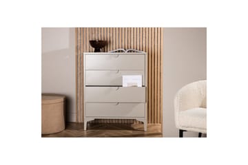 Byrå Piring - Beige, 40x78x98 - Förvaring - Förvaringsmöbler - Byrå