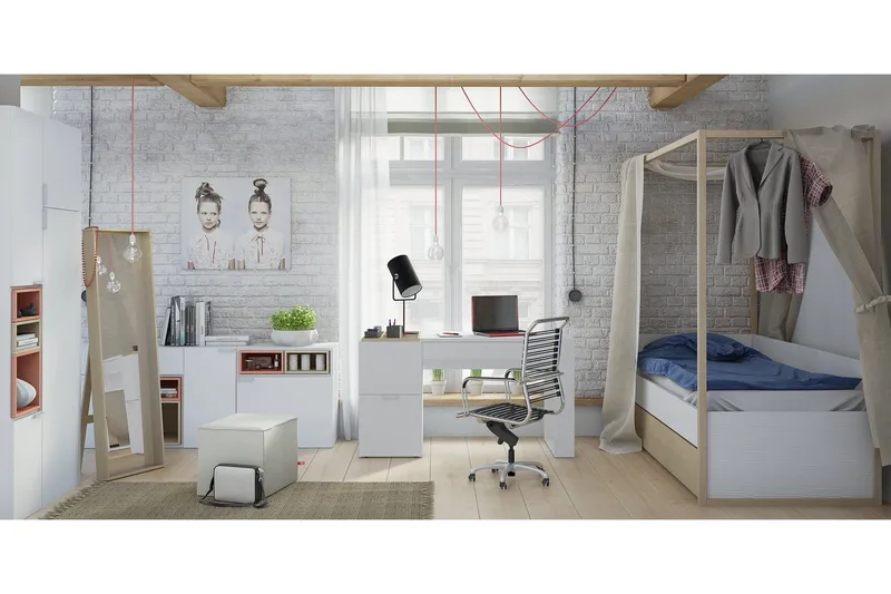 4You Skåp Vit - VOX - Förvaring - Förvaringsmöbler - Byrå