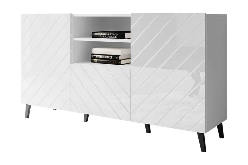 Abeto Byrå 150 cm, Vit