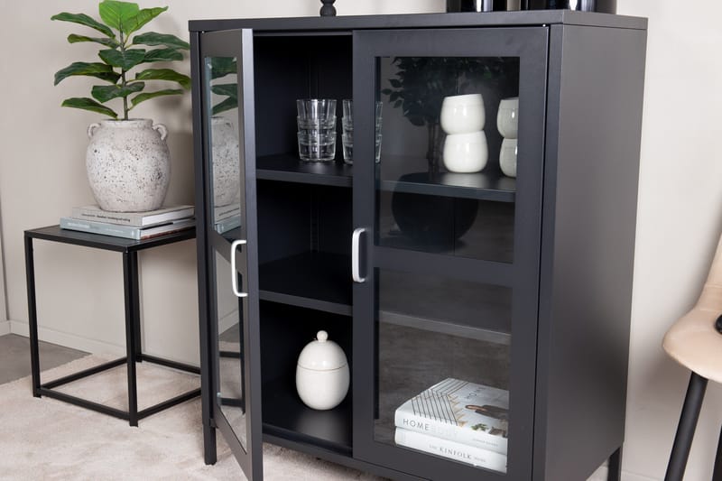 Acero F örvaringsskåp Lågt - Svart - Förvaring - Förvaringsmöbler - Byrå