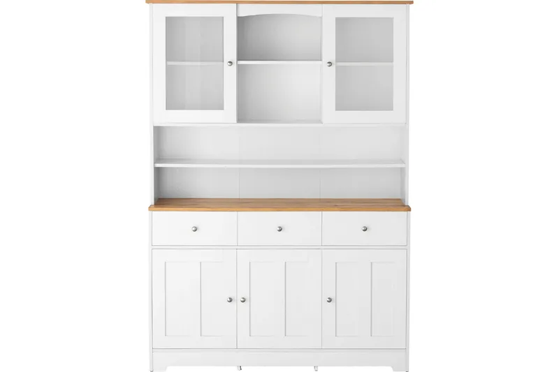 Adelynn Byrå m. Överskåp, Vit