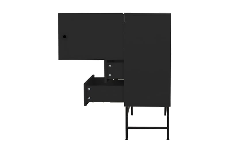 ALLIED Skåpsbyrå 106 cm Svart - Byrå