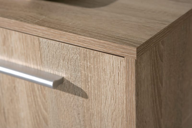 Aragon Skåp 77 cm Hög - Vit/Ljus Ek - Förvaring - Förvaringsmöbler - Byrå