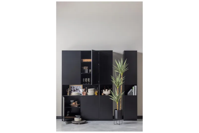 Arteksio Highboard 110 cm - Svart - Förvaring - Förvaringsmöbler - Byrå