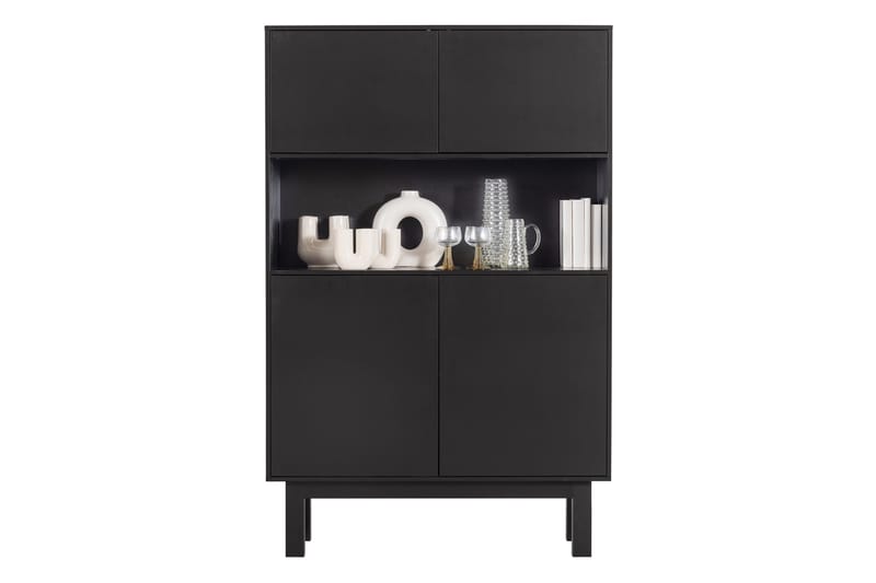 Arteksio Highboard 40x100 cm - Svart - Förvaring - Förvaringsmöbler - Byrå