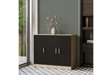 Barrock Highboard 38x89 cm - Natur/Svart - Förvaring - Förvaringsmöbler - Byrå