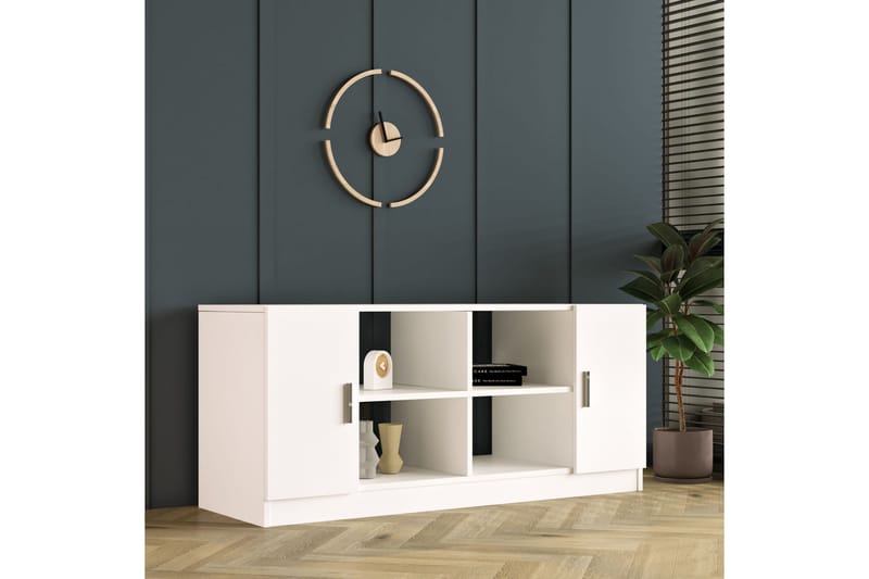 Barrock Highboard 46x140 cm - Vit - Förvaring - Förvaringsmöbler - Byrå