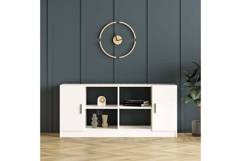 Barrock Highboard 46x140 cm - Vit - Förvaring - Förvaringsmöbler - Byrå