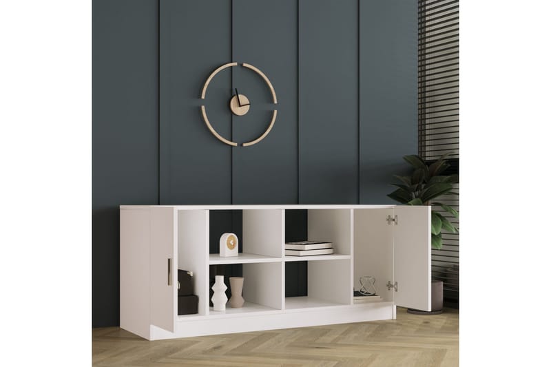Barrock Highboard 46x140 cm - Vit - Förvaring - Förvaringsmöbler - Byrå