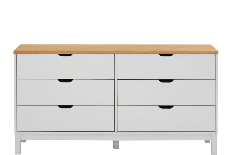 BENEVENTO Byrå 150x39 cm Vit - Förvaring - Förvaringsmöbler - Byrå