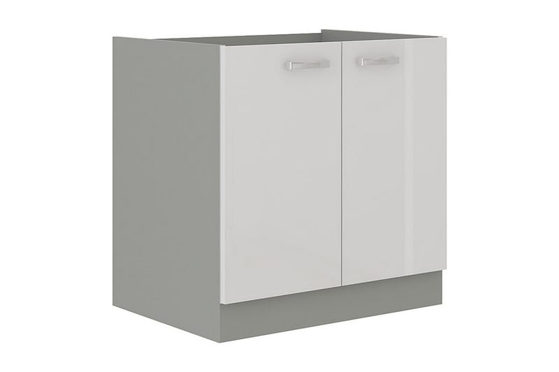 BIANCO Skåp för tvättmaskin 80x52x82 cm - Vit - Förvaring - Förvaringsmöbler - Byrå