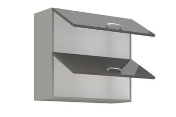 Bianco Väggskåp 80x31x71,5 cm - Svart/Grå/Vit - Förvaring - Skåp - Köksskåp - Väggskåp