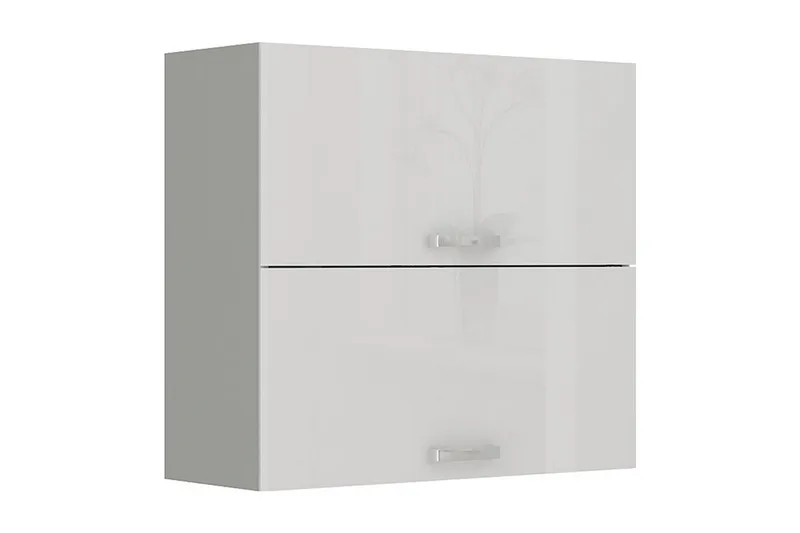 Bianco Väggskåp 80x31x71,5 cm, Svart/Grå/Vit
