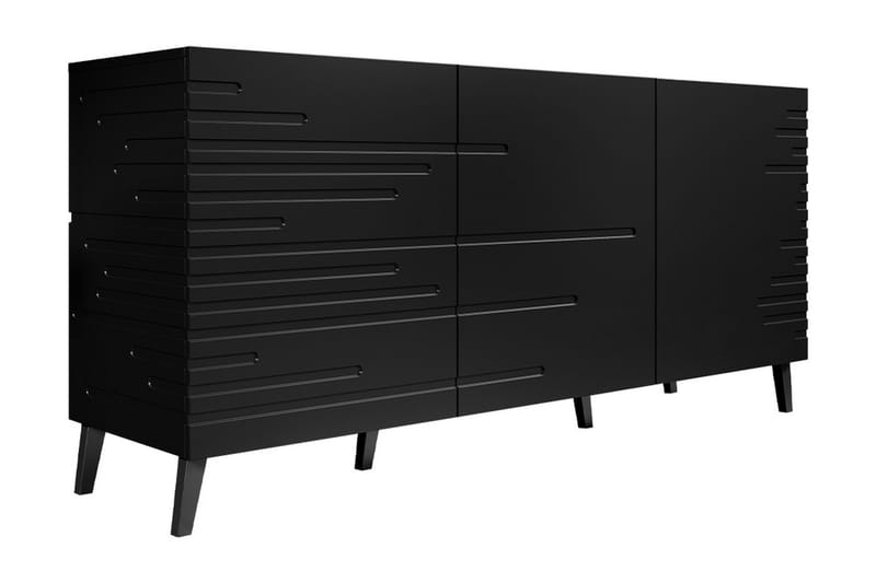 BOGACS Byrå 40x155 cm Svart - Förvaring - Förvaringsmöbler - Byrå