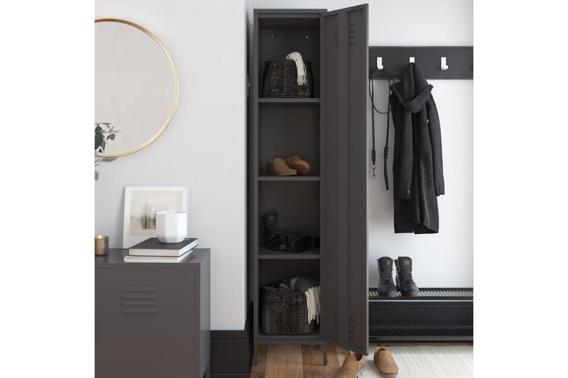 Bradford Highboard Grå - Dorel Home - Förvaring - Förvaringsmöbler - Byrå