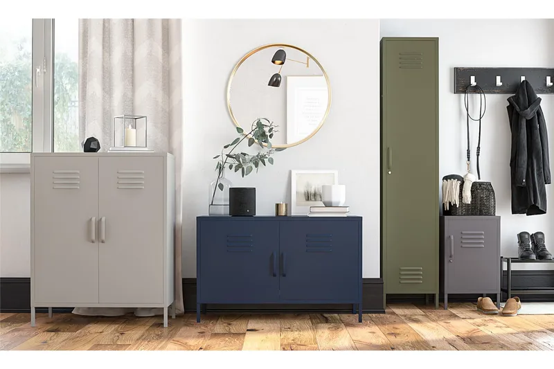 Bradford Highboard Grå - Dorel Home - Förvaring - Förvaringsmöbler - Byrå