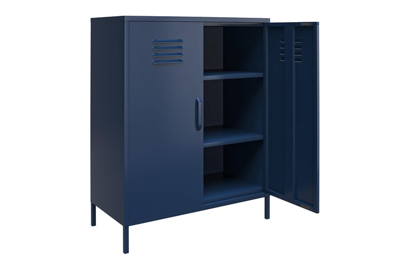 Bradford  Highboard Mörkblå - Förvaring - Förvaringsmöbler - Byrå