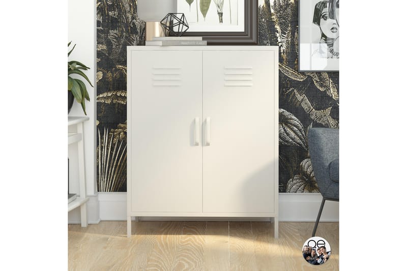 Bradford  Highboard Vit - Förvaring - Förvaringsmöbler - Byrå