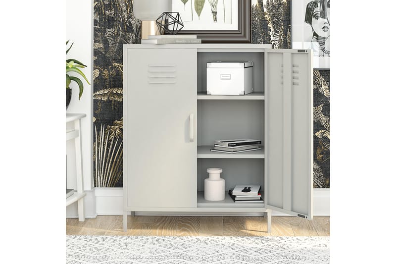Bradford  Highboard Vit - Förvaring - Förvaringsmöbler - Byrå