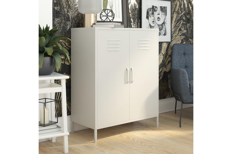 Bradford  Highboard Vit - Förvaring - Förvaringsmöbler - Byrå