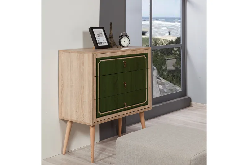 Brokind Byrå 90 cm - Brun - Förvaring - Förvaringsmöbler - Byrå