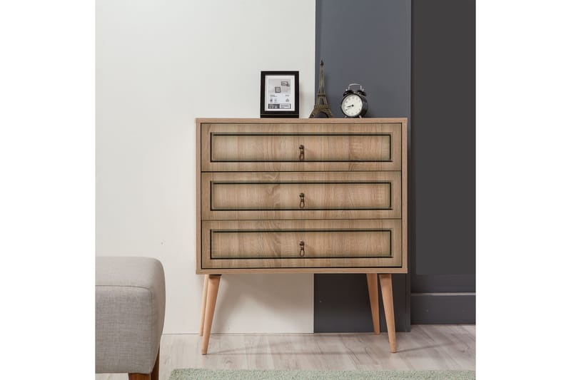 Brokind Byrå 90 cm - Brun - Förvaring - Förvaringsmöbler - Byrå