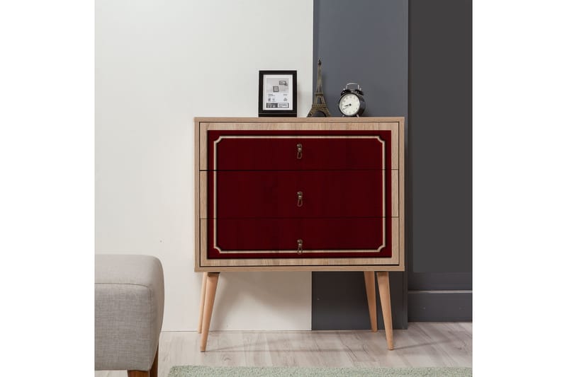 Brokind Byrå 90 cm - Brun - Förvaring - Förvaringsmöbler - Byrå