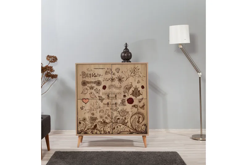 Brokind Förvaringsskåp 111 cm - Brun - Förvaring - Förvaringsmöbler - Byrå