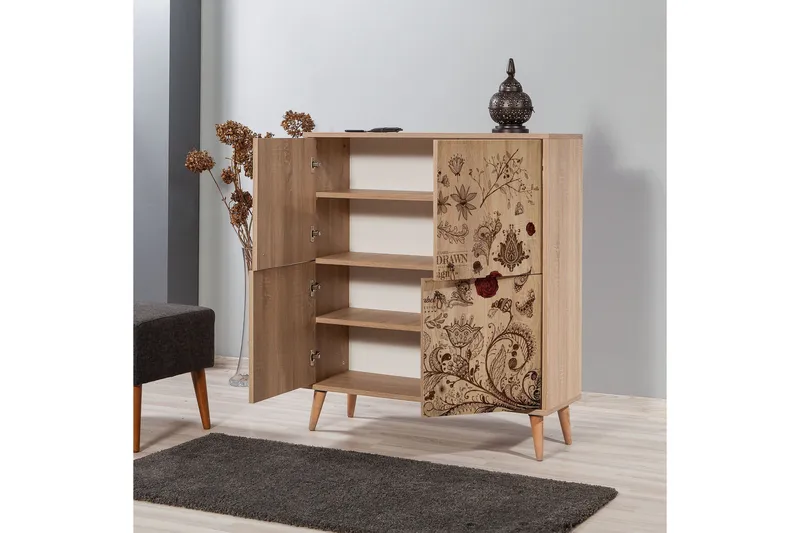 Brokind Förvaringsskåp 111 cm - Brun - Förvaring - Förvaringsmöbler - Byrå