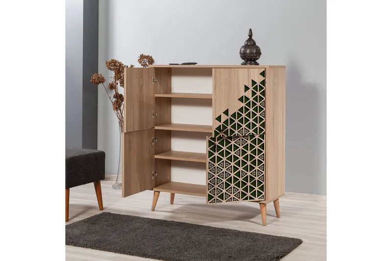 Brokind Förvaringsskåp 111 cm - Brun - Förvaring - Förvaringsmöbler - Byrå