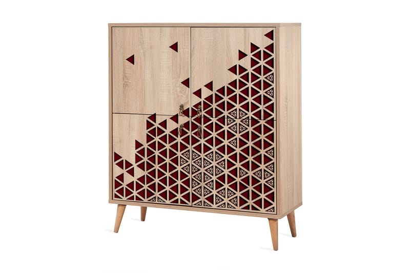 Brokind Förvaringsskåp 111 cm - Brun/Ek - Förvaring - Förvaringsmöbler - Byrå