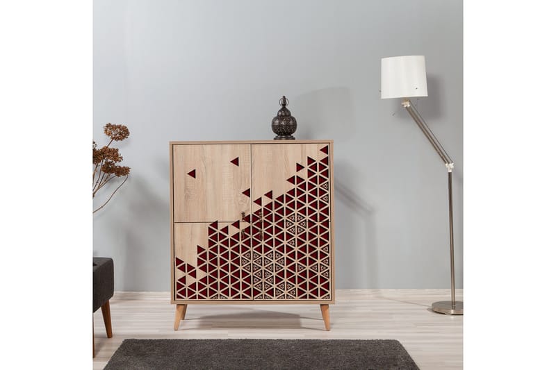 Brokind Förvaringsskåp 111 cm - Brun/Ek - Förvaring - Förvaringsmöbler - Byrå